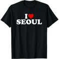 thumbnail image 1 of I Love Seoul Heart T-Shirt, 1 of 3