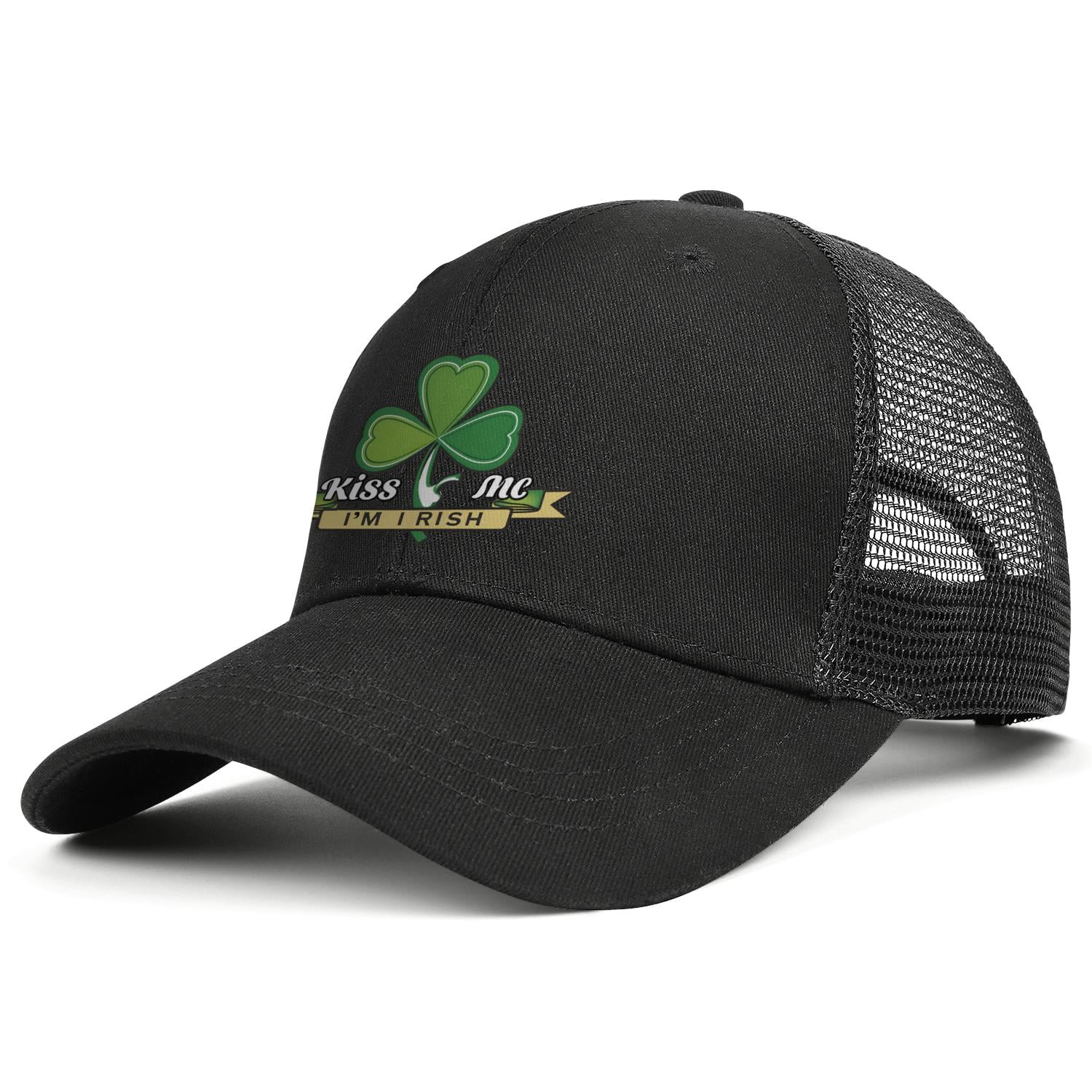 I Love Shamrock St Patrick s Patty Irish 1. Trucker Hats Cotton Adjustable Mens Mesh Hat Adjustable Unisex Baseball Cap for Sports Party Walmart