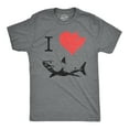 thumbnail image 1 of I Love Sharks T Shirt Daddy Shark Funny Graphic Tee Gift for Dad Vintage Tee Graphic Tees, 1 of 7