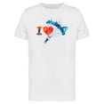 thumbnail image 1 of I Love Skydiving Splash Paint Tee Men's -Image by Shutterstock, 1 of 2