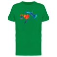 thumbnail image 1 of I Love Skydiving Splash Paint Tee Men's -Image by Shutterstock, 1 of 2