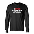 thumbnail image 1 of I Love Sleeping It's Like Being Dead Without The Commitment Sarcastic Novelty Gift Idea Adult Humor Funny Men's Long Sleeve Shirts, 1 of 3