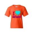 thumbnail image 1 of I Love Slime Heart Slime Lovers Party Funny DT Youth Kids T-Shirt Tee, 1 of 2