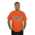 thumbnail image 1 of I Love Soca Trinidad Style Unisex Heavy Cotton Tee, 1 of 12