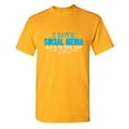 thumbnail image 1 of I Love Social Media Sarcastic Humor Graphic Tees Gift For Mens Novelty Funny T Shirt, 1 of 5