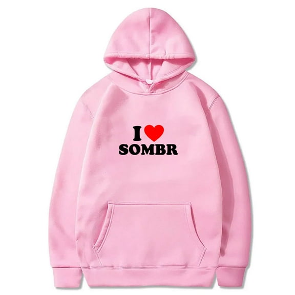 I Love Sombr Hoodies The Late Nights And Young Romance Tour Merch Women Men Long Sleeve Sweatshirts