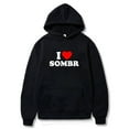thumbnail image 1 of I Love Sombr Hoodies The Late Nights And Young Romance Tour Merch Women Men Long Sleeve Sweatshirts, 1 of 7