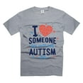 thumbnail image 1 of I Love Someone With Autism T-Shirt Autism Awareness Tee Autism Gift Tee Autistic Gift Ideas Shirt, 1 of 6