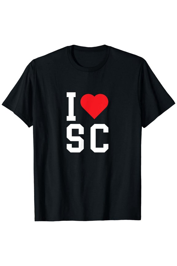 I Love South Carolina - SC - Throwback Design - Classic T-Shirt