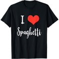 thumbnail image 1 of I Love Spaghetti T-shirt, 1 of 4