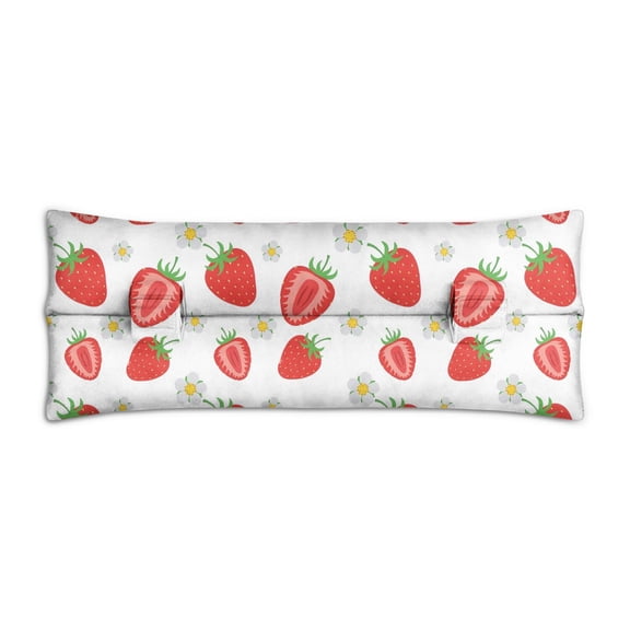 I Love Strawberries Seatbelt Pillow - Adjustable for Long Car Rides