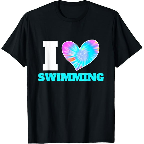I Love Swimming Swimmer Swim T-Shirt