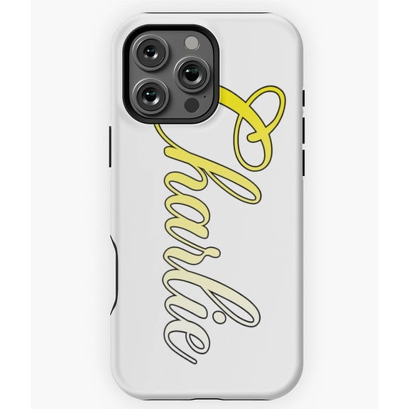 Charlie Personalized Name Design Phone Case for iPhone 16 15 14 13 12 11 Pro Max
