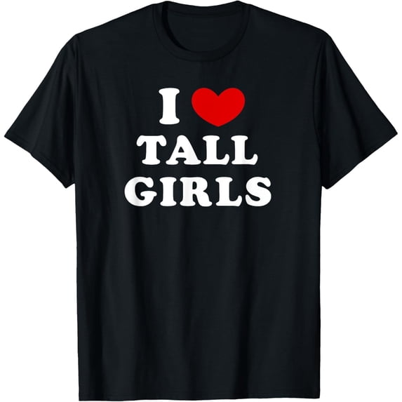 Vitafe Design I Love Tall Girls I Heart Tall Girls Classic Retro Quote Design Vintage ...