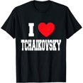 thumbnail image 1 of I Love Tchaikovsky T-Shirt, 1 of 4