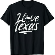 I Love Texas Lover Texans Texan State T-Shirt