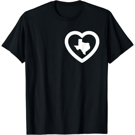 I Love Texas Pride Love Proud Texan Southern Lone Star TX T-Shirt