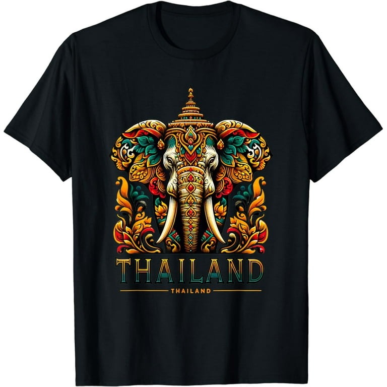 Thailand Elephant Souvenir Shirt Thailand Elephant Souvenir Shirt