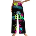 thumbnail image 1 of I Love The 80's Eighties Pajama Pants Comfortable Elastic Waist Pajamas Fashion Sleepwear Bottoms Plus Size Homewear, 1 of 6