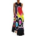 thumbnail image 1 of I Love The 80's Retro Heart Long Dress Dress for Women Women's Luxury Party Dress, 1 of 8