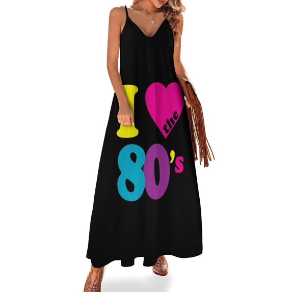 I Love The 80S Shirt Sleeveless Dress chic and elegant woman dress summer dresses womens ceremony dresses