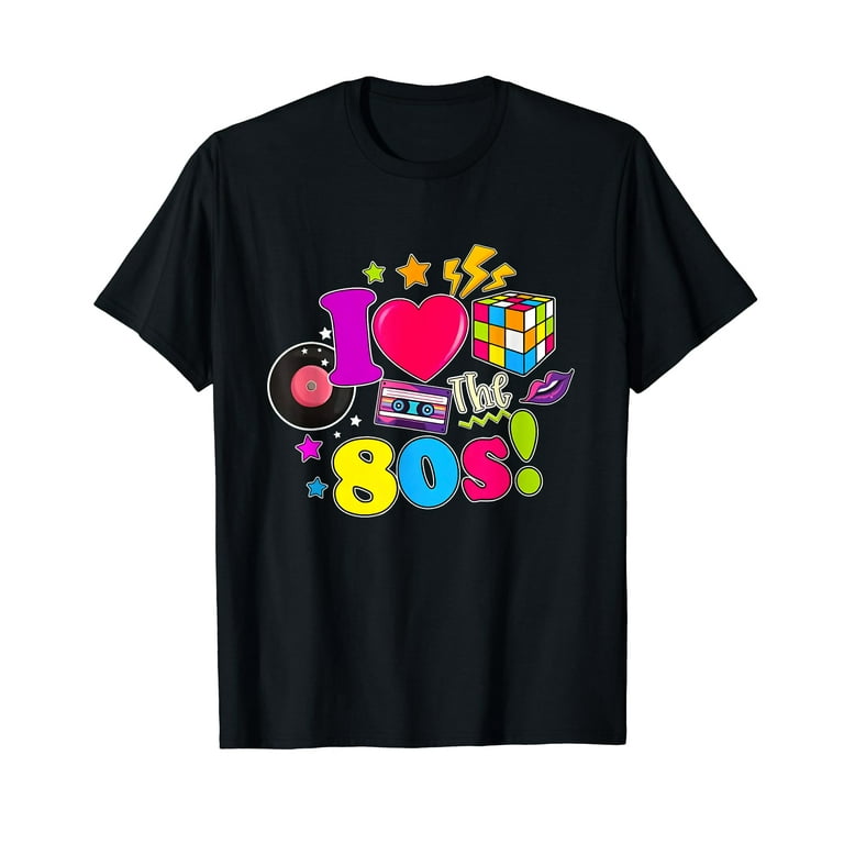 The 80s 80's T Shirt Fashion Steve Organic T-shirt Retro TV