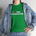 thumbnail image 1 of I Love The Goalkeeper Heart Soccer Hockey Sport Goalie T-Shirt, 1 of 2