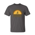 thumbnail image 1 of I Love The Morning Ride Sarcastic Humor Graphic Novelty Funny Tall T Shirt, 1 of 1