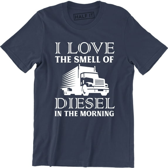 I Love The Smell Of Diesel in the Morning Mens funny mechanic rol T-Shirt