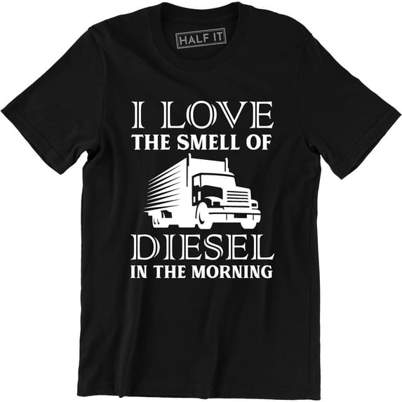 I Love The Smell Of Diesel in the Morning Mens funny mechanic rol T-Shirt