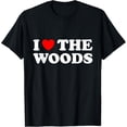 thumbnail image 1 of I Love The Woods T-Shirt, 1 of 4
