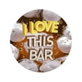 thumbnail image 1 of I Love This Bar Bar Pub Lovers Relaxing Joyful Home Wall Art Sticker Designs Vinyl Stickers For Home House Walls Rooms Windows Bedroom Decoration Size (26x26 inch), 1 of 3