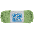 thumbnail image 1 of I Love This Yarn, Medium Weight 100% Acrylic, 355 Yards, Mid Green, 1 of 4
