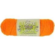 I Love This Yarn Sport Weight, Light Weight Acrylic Yarn, 230 Yards, Orange