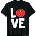 thumbnail image 1 of I Love Tomatoes T-ShirtPure cotton short-sleeved shirts for both men and women, 1 of 6