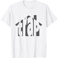 thumbnail image 1 of I Love Trap House Hip Hop Rap Dub EDM Dance Music T-Shirt, 1 of 3