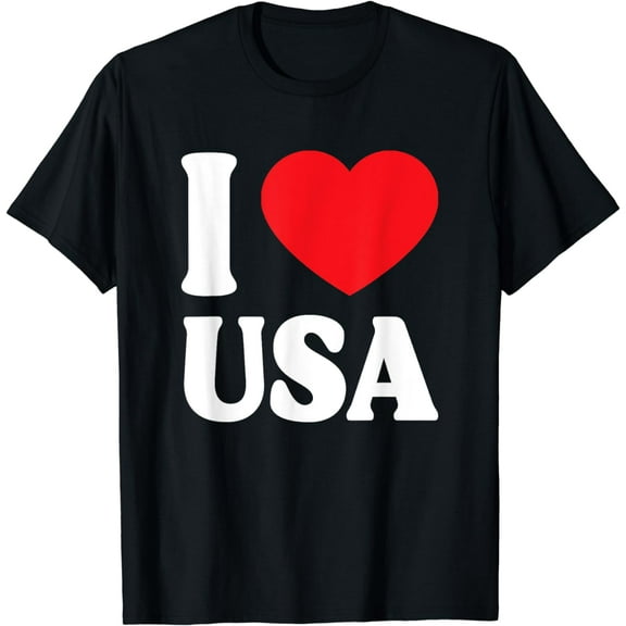 I Love USA T-Shirt