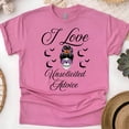 thumbnail image 1 of I Love Unsolicited Advice Skull with Glasses Funny T-Shirt for Women, Heliconia, Size XL, 1 of 6