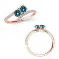 thumbnail image 1 of I Love UsÖ Two-Stone Ring 3/4ct ct tw Diamonds 14K White Gold "My Best friend is My true loveÖ", 1 of 45