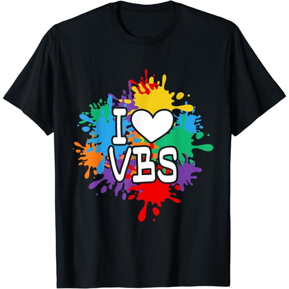 I Love VBS Vacation Bible School Crew Christian Squad T-Shirt