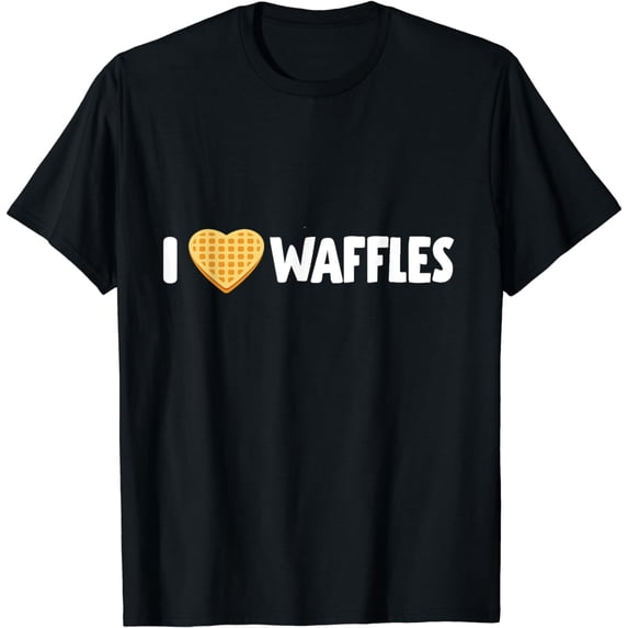 I Love Waffles T-Shirt