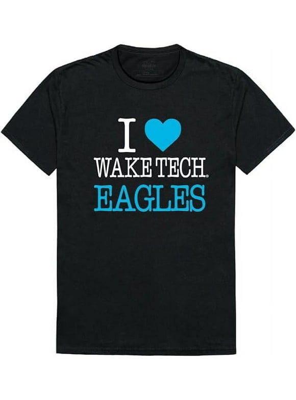 I Love Wake Tech Eagles Tee T-Shirt