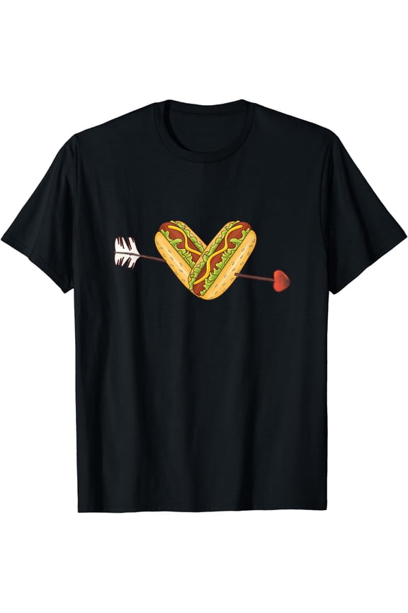 I Love Weiners Hotdogs Arrow Frankfurter Frank Sausage Bun T-Shirt mens t shirt,black,women,funny,misfits,men,journey,t-shirt