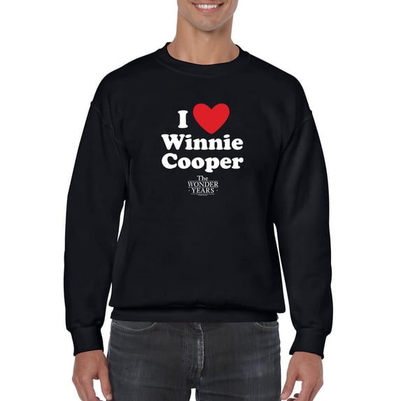 I Love Winnie Sweatshirt Men -T-Line Designs, Male 3X-Large