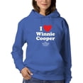 thumbnail image 1 of I Love Winnie The Wonder Years Hoodie Women -T-Line Designs, Female XX-Large, 1 of 4