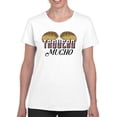 thumbnail image 1 of I Love You A Lot. Shaped T-Shirt Women -Smartprints Designs, Female XX-Large, 1 of 4