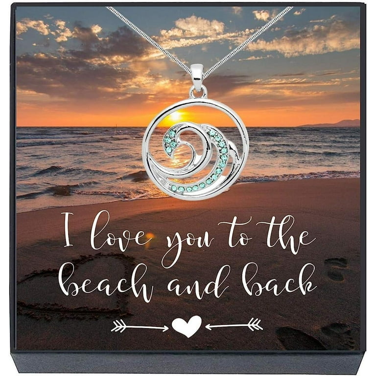 Love you to the deals beach and back bracelet