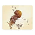 thumbnail image 1 of I Love You Forever And Ever Mouse Pad Gaming Mousepad 9.84"(L) x 7.87"(W), 1 of 3