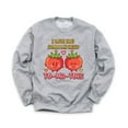 thumbnail image 1 of I Love You From My Head TO-MA-TOES Unisex Gray Sweatshirt Cute Funny Puns Smiley Happy Fruit Design Valentine's Day Love Holiday Sweater, 1 of 2