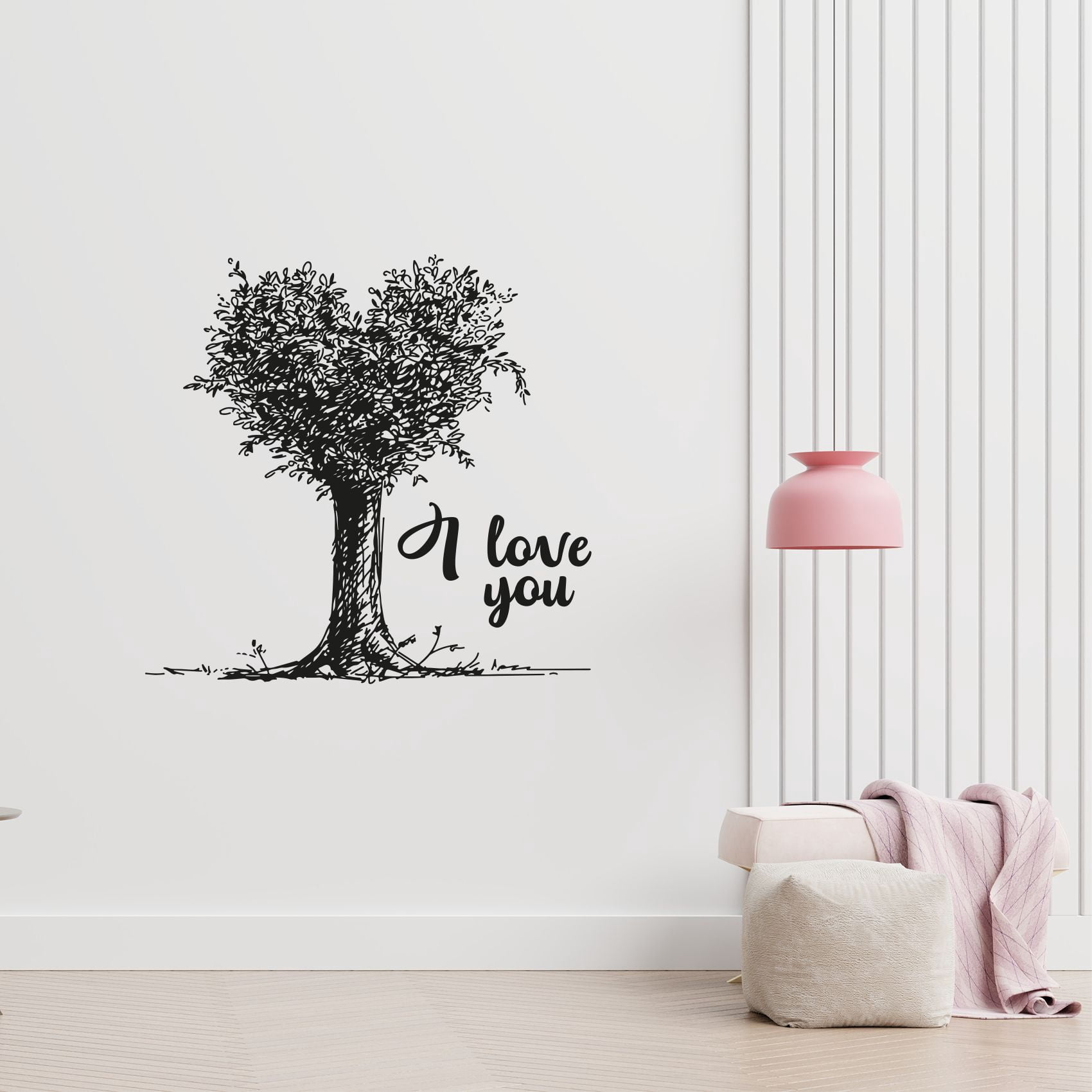 Heart Tree Wall Decal